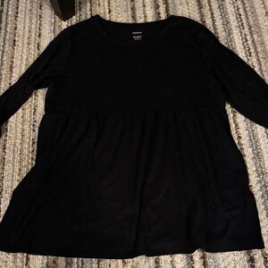 Sonoma Black Maternity Long Sleeve